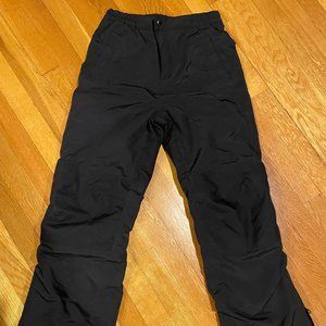 Like New Kids Waterproof Insulated Iron Knee Winter Snow Pants, Black KidSize 12